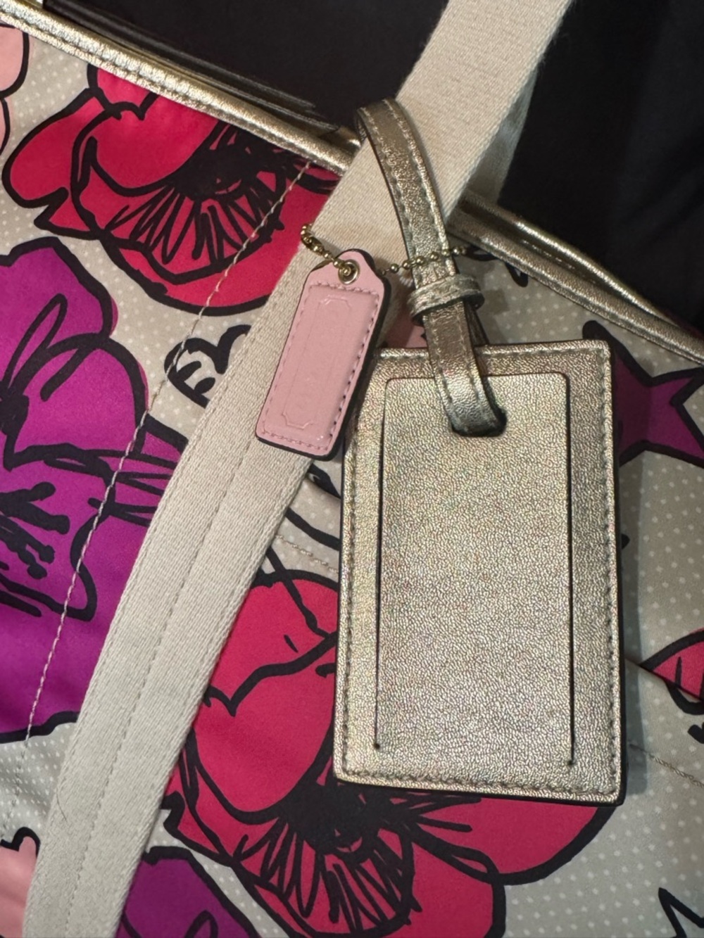 Coach Poppy Kyra Weekender 17.5x13.5x4 inches - Picture 4 of 16